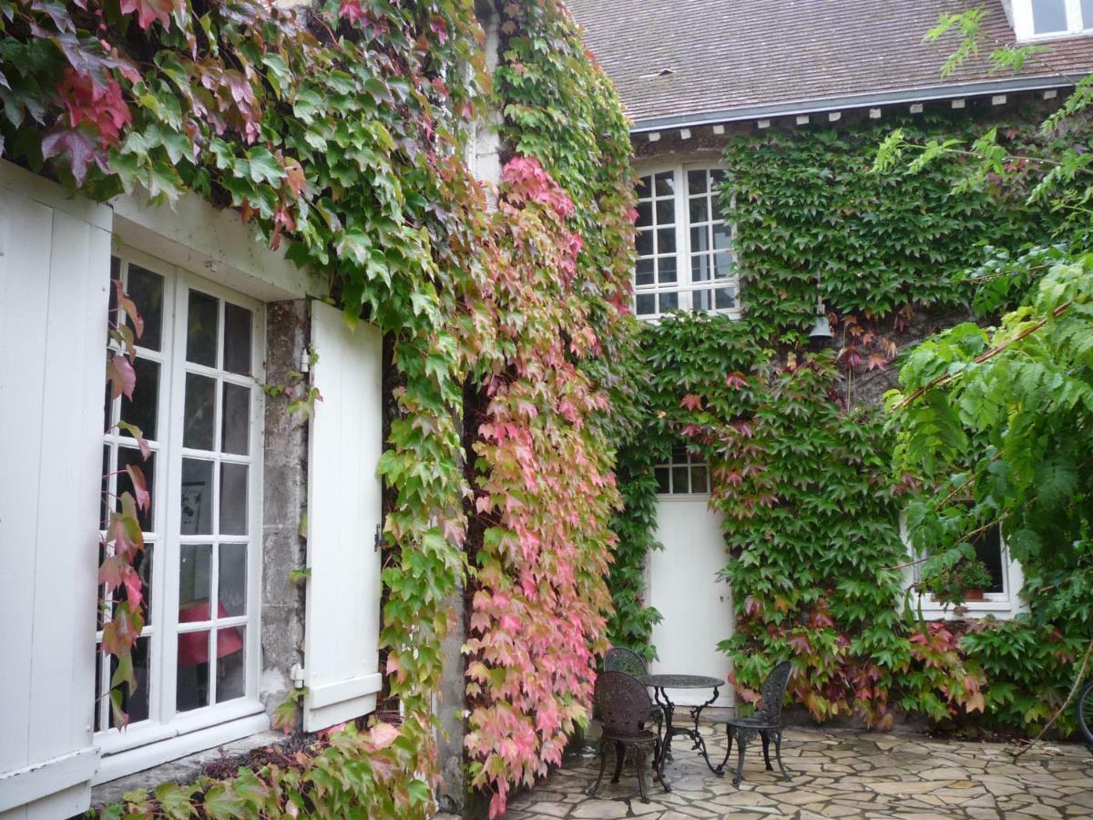 Hotel La Vigne Vierge Châteauneuf-sur-Loire Exterior foto